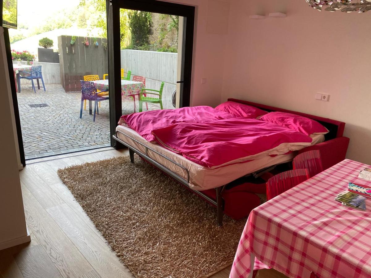 피에 Casa Sciliar Centro Paese Pink 아파트 외부 사진